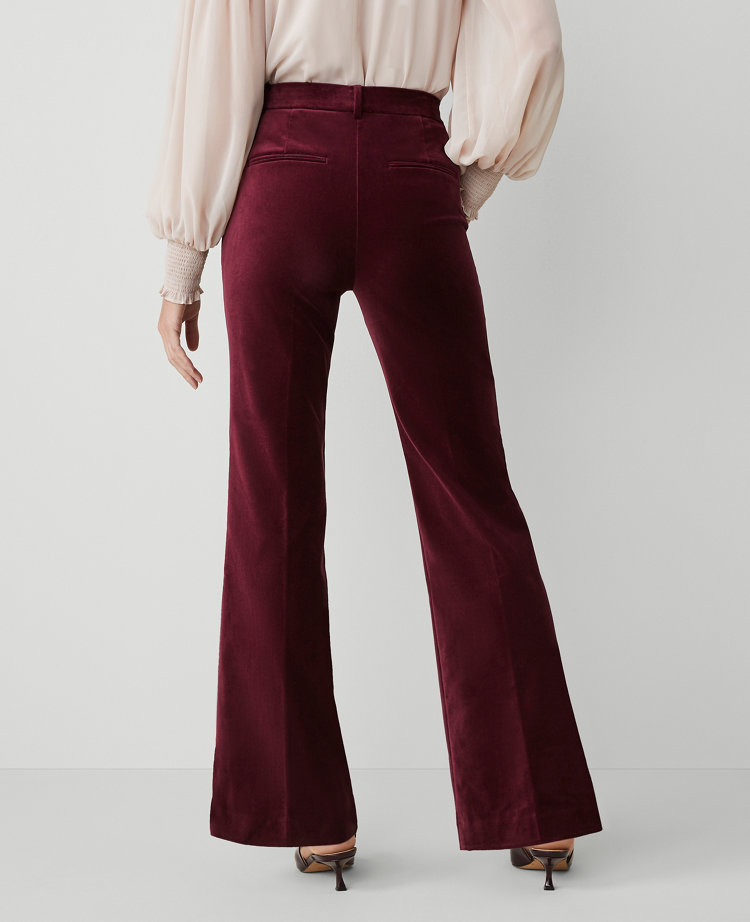 The Petite Jayne Trouser Velvet Pant