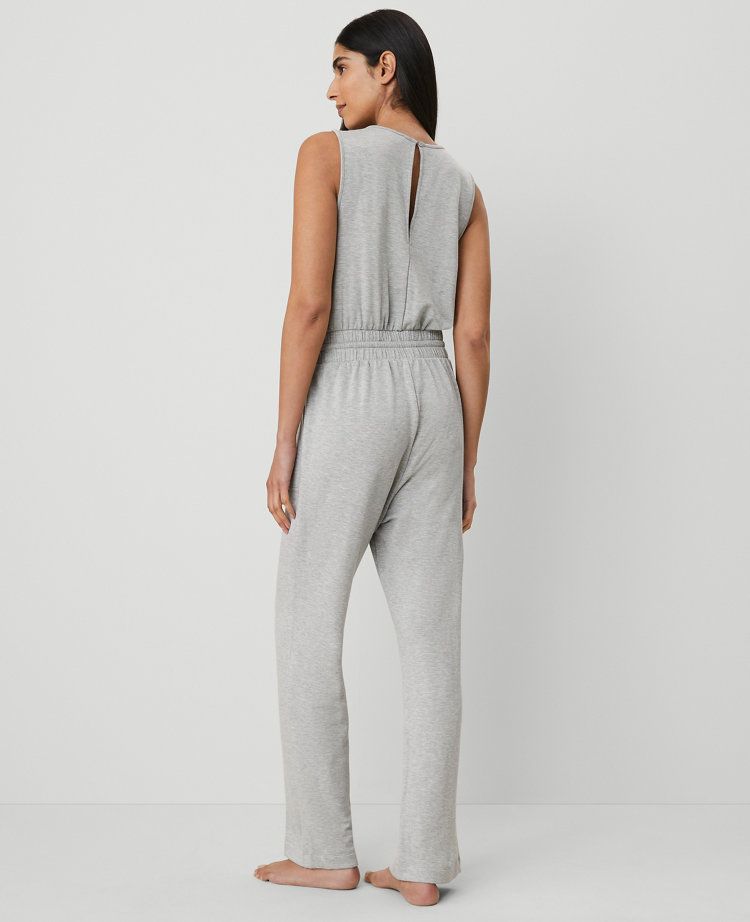 Ann Taylor Heather Lounge Jumpsuit Misty Women's