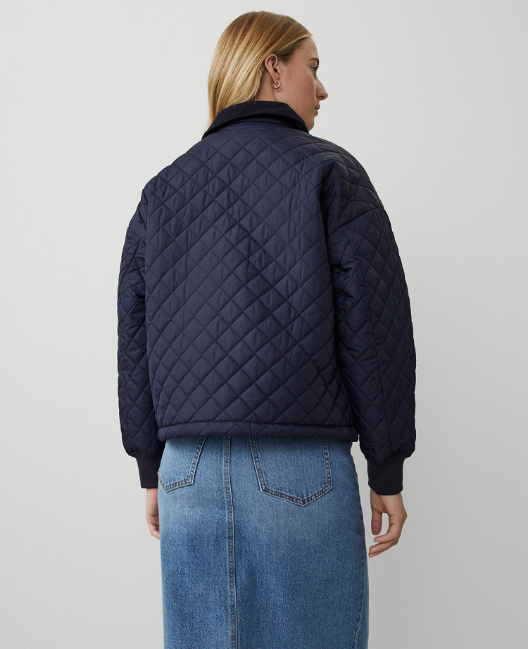 Weekend Collection Quilted Bomber Jacket