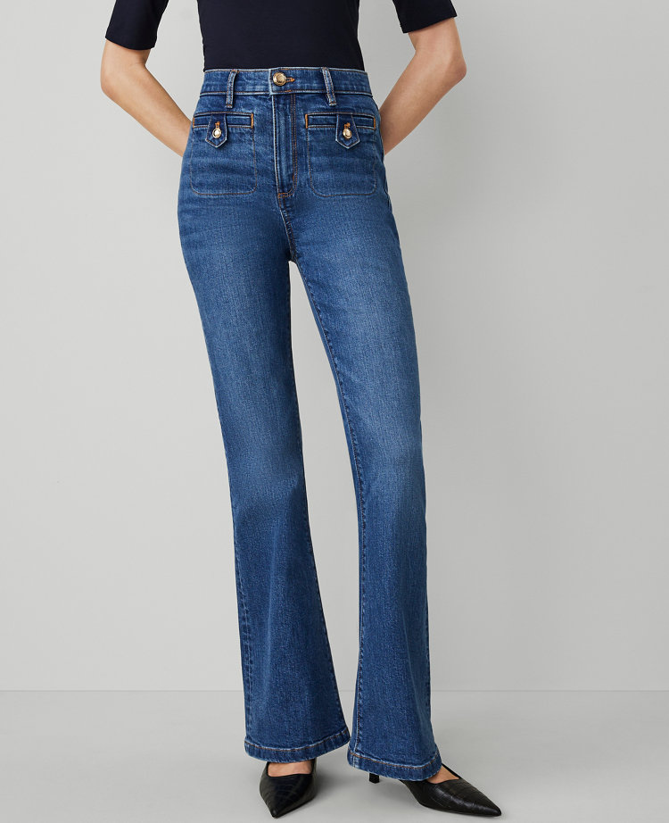 The Tab Pocket Flare Jean