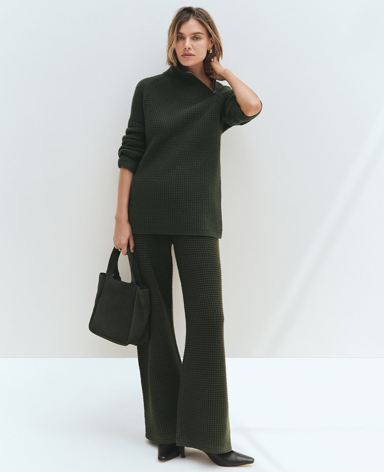 Weekend Collection Waffle Sweater Pant