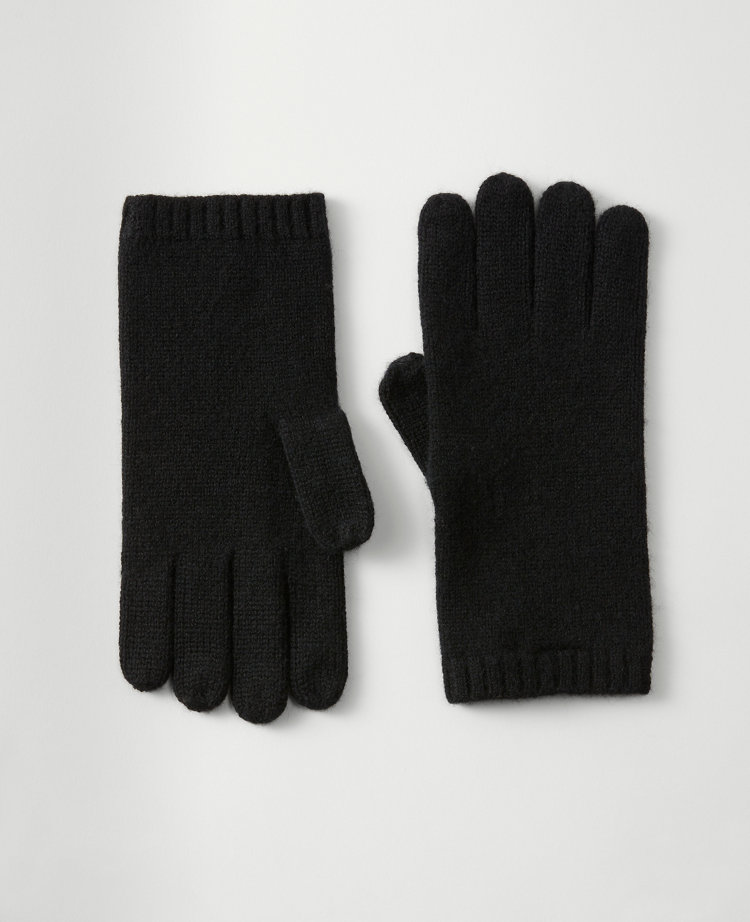 Cashmere Ribbed Glove carousel Product Image 1