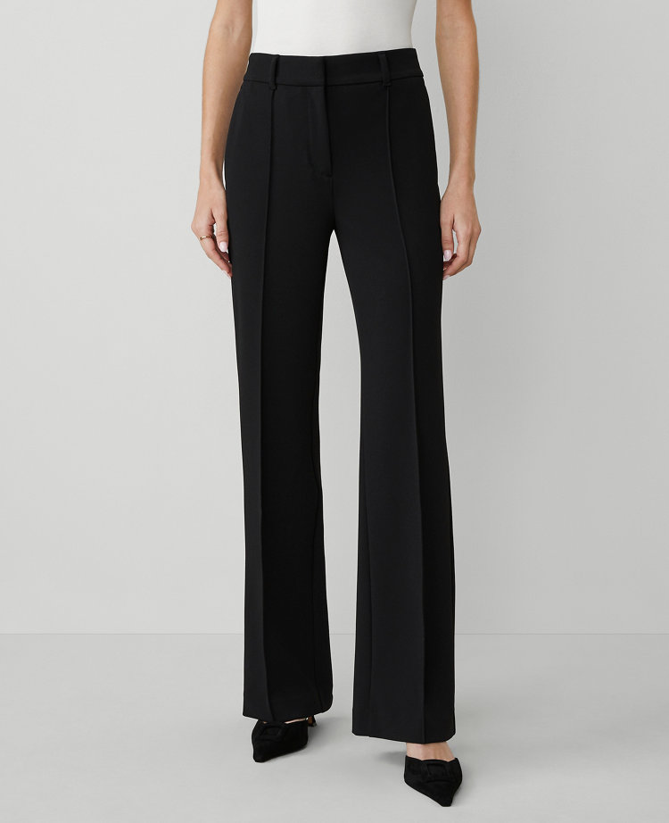 The Trouser Pant in Knit Crepe