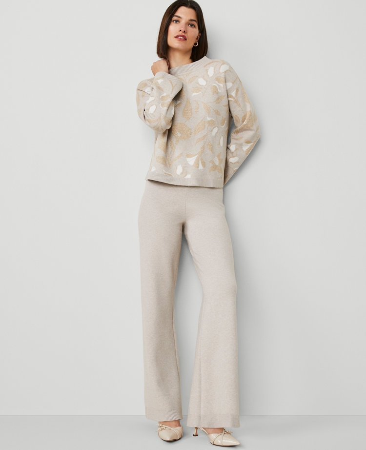 The Wide-Leg Sweater Pant