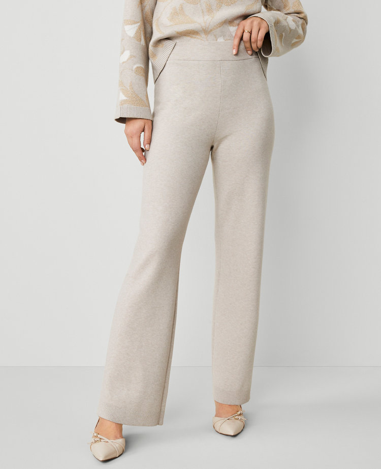 The Wide-Leg Sweater Pant