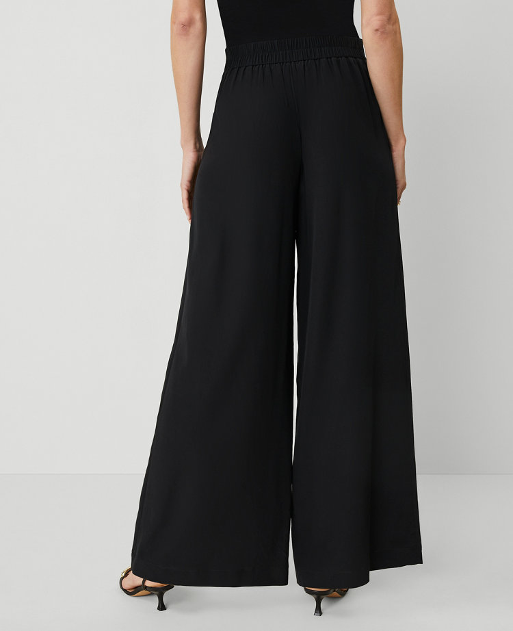 Studio Collection Silk Palazzo Pant