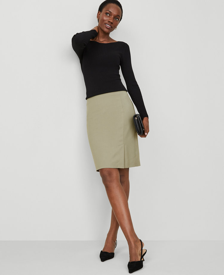 The Side-Vent Pencil Skirt