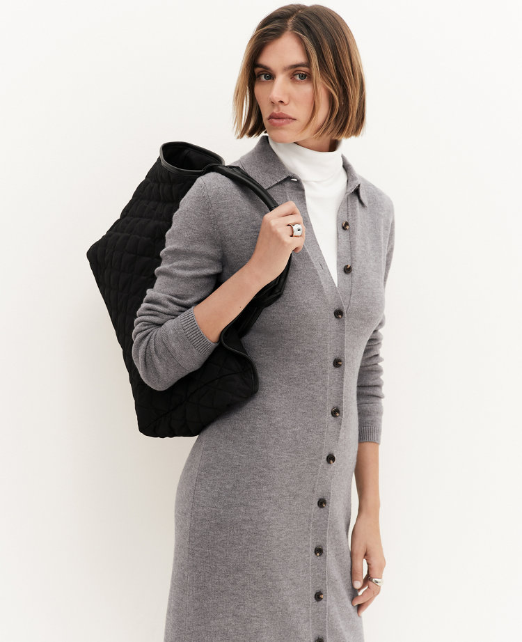 Weekend Collection Quilted Tote Bag