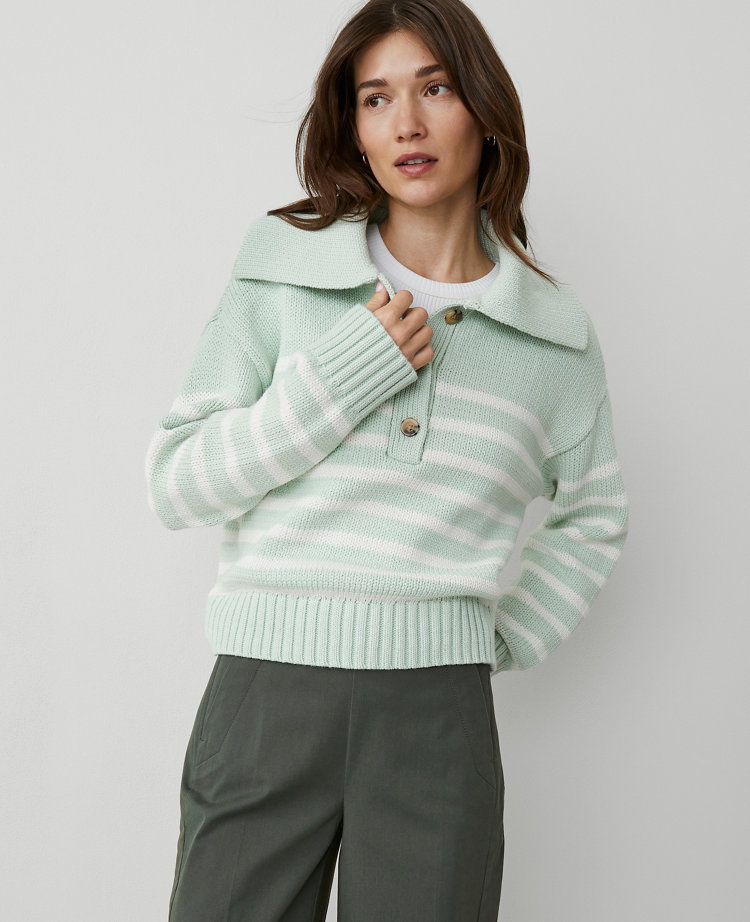 Weekend Collection Striped Sailor Sweater