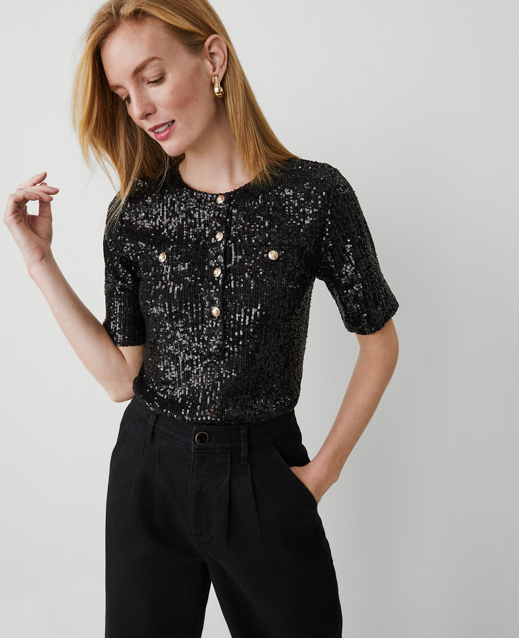 Sequin Henley