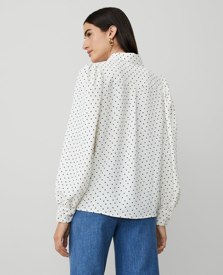 Petite Floral Utility Shirt