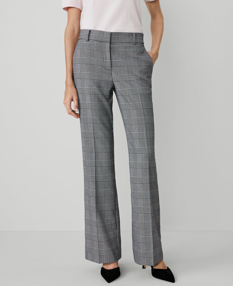 The Petite Jayne Trouser Pant in Houndstooth