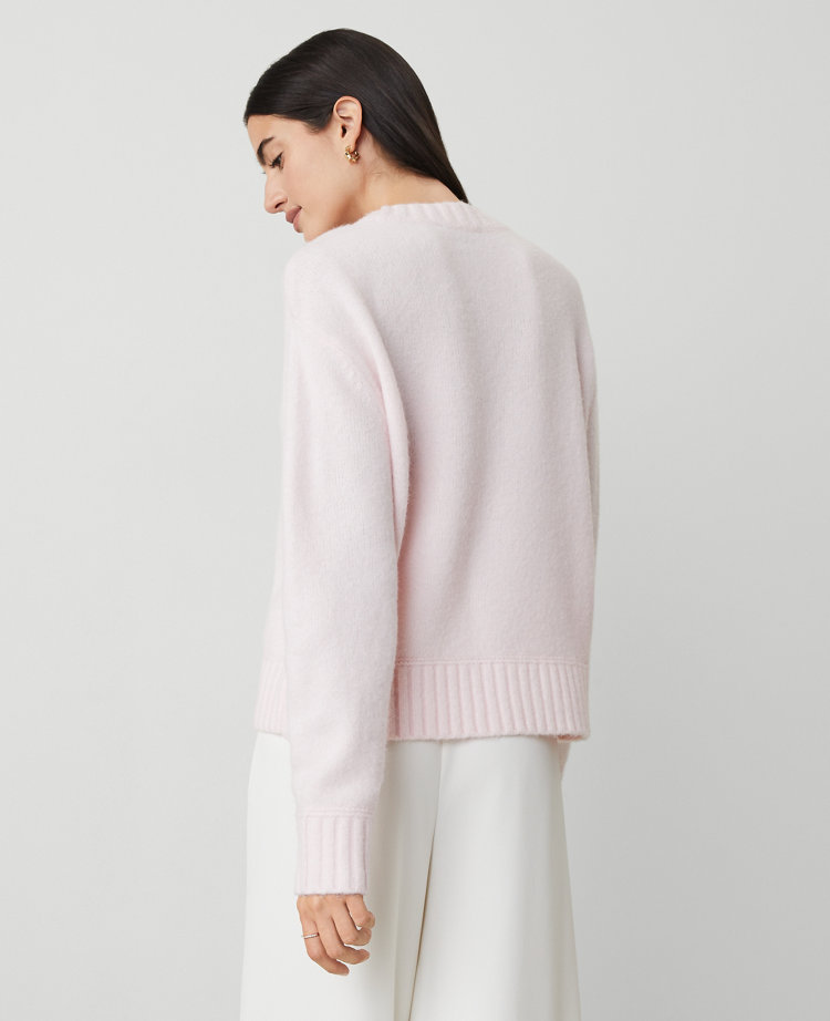 Petite Cozy Crew Neck Sweater