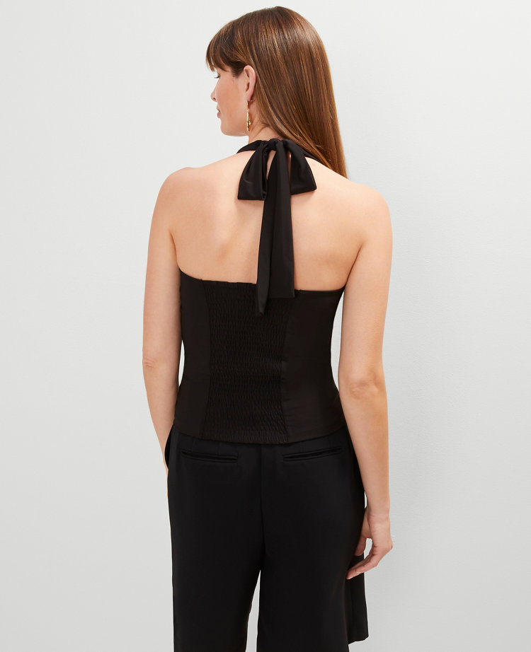 V-Neck Halter Top