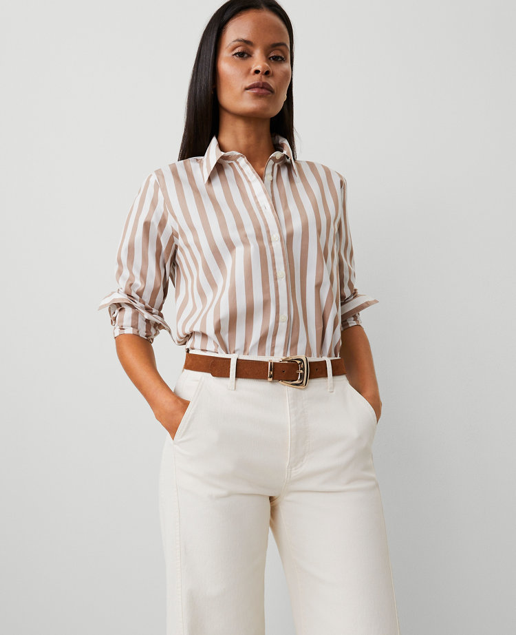 Striped Relaxed Perfect Shirt