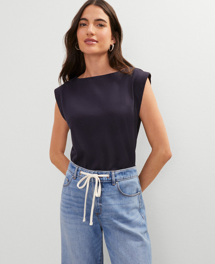 Weekend Collection Boat Neck Top