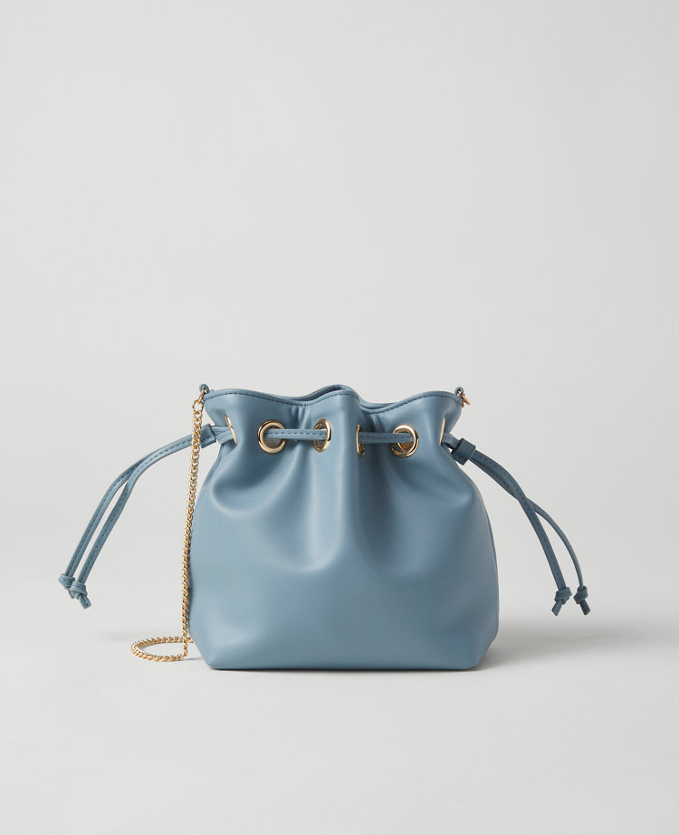Mini Drawstring Clutch Bag