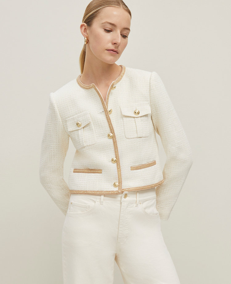 Shimmer Tweed Jacket