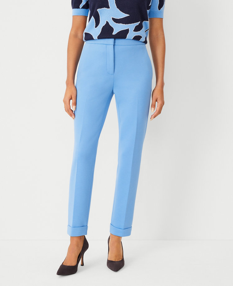 The Petite High Rise Eva Ankle Pant