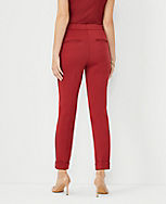 The Petite High Rise Eva Ankle Pant in Double Knit - Curvy Fit carousel Product Image 2
