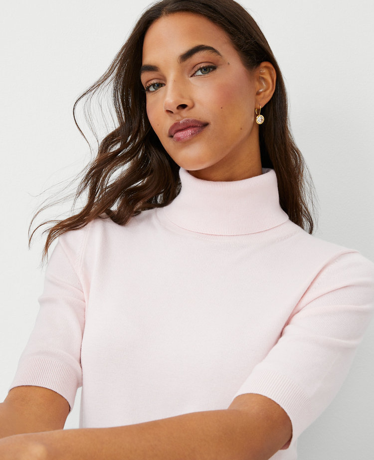 Ann taylor short sleeve sweater sale