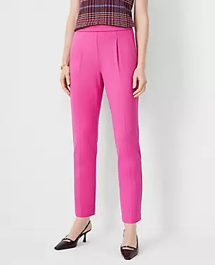 The High Rise Eva Easy Ankle Pant in Twill carousel Product Image 1