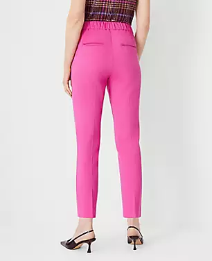 The High Rise Eva Easy Ankle Pant in Twill carousel Product Image 2