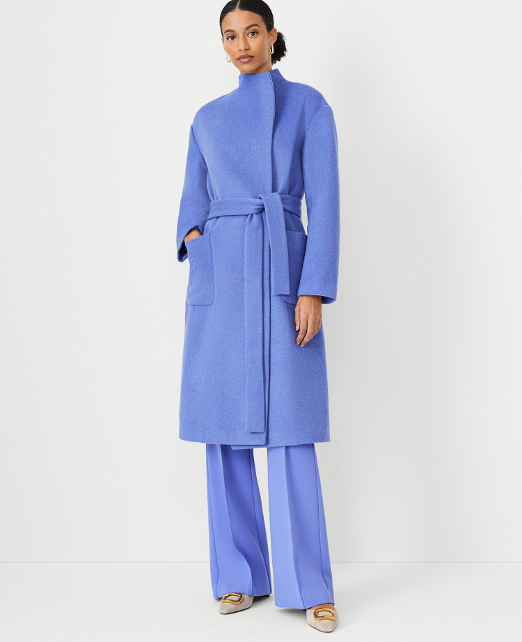 Periwinkle on sale wool coat