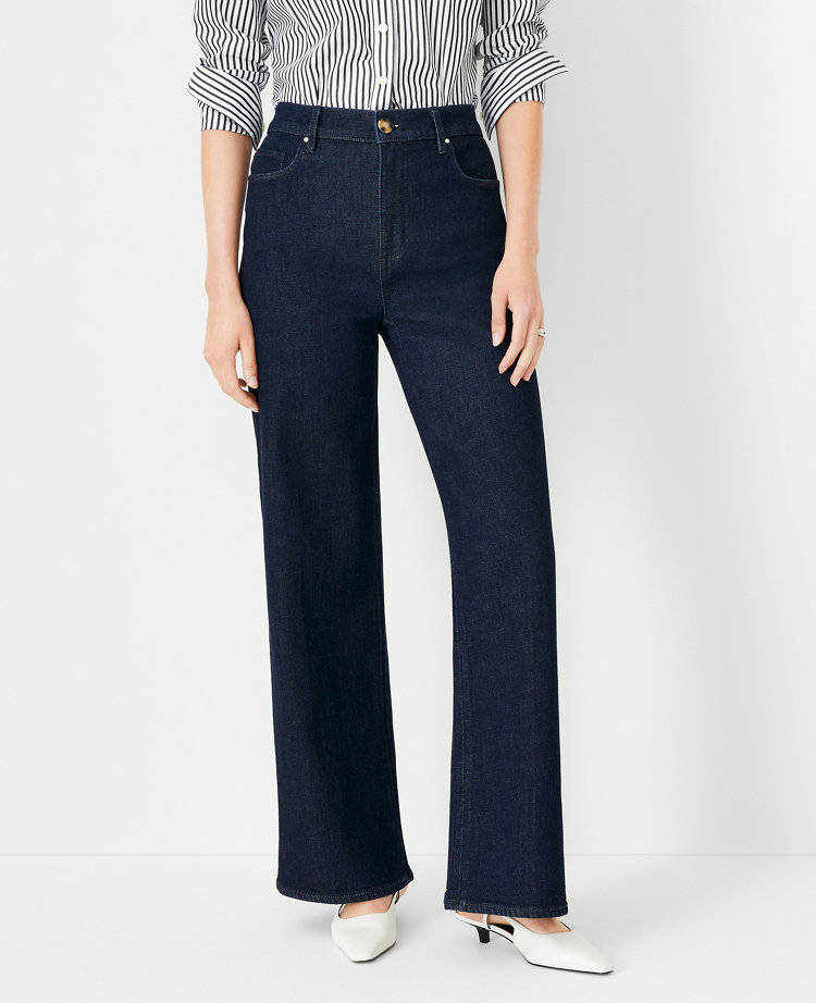 Ann taylor loft 2025 wide leg jeans