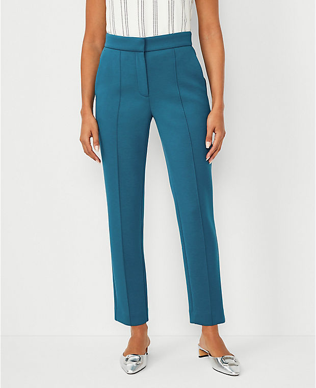 The Petite Ankle Pant in Double Knit - Curvy Fit