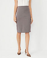 Houndstooth Jacquard Pull On Pencil Skirt carousel Product Image 1