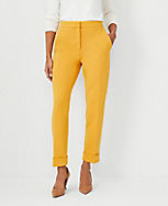 The High Rise Eva Ankle Pant in Double Knit carousel Product Image 1