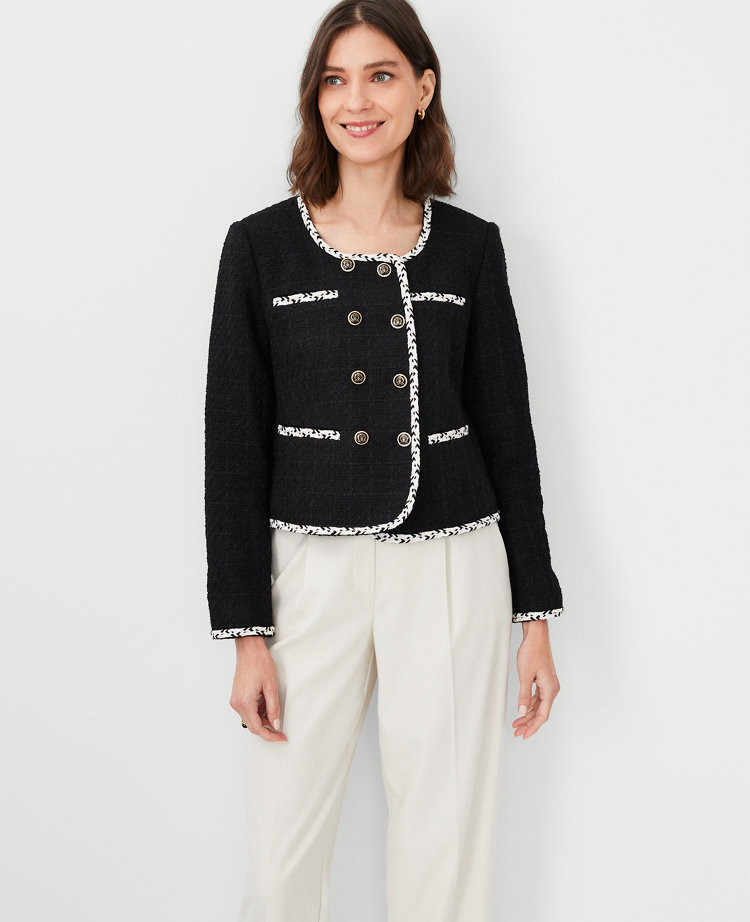 Chanel inspired Boucle' Jacket – Just A Little Tee