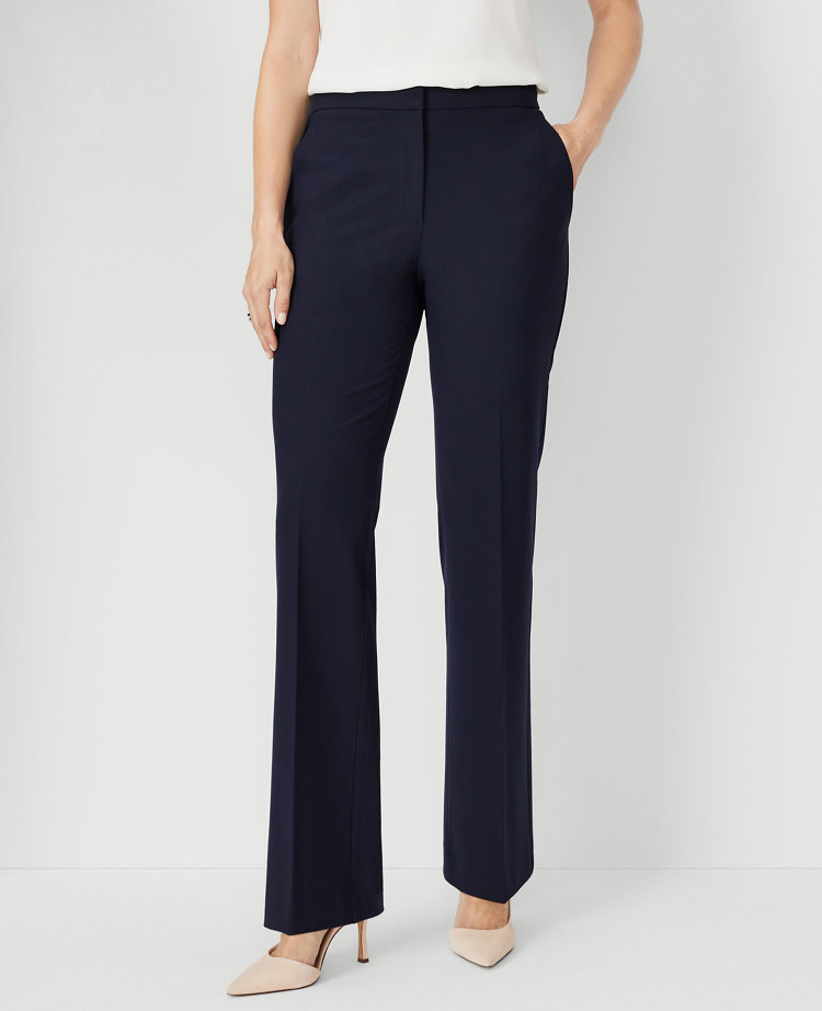 The High Rise Trouser Pant in Seasonless Stretch - Curvy Fit