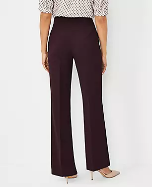 The Petite Side Zip Trouser Pant in Fluid Crepe - Curvy Fit carousel Product Image 2