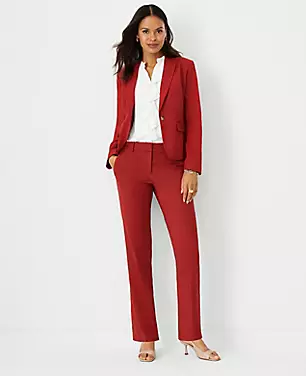 The Tall Straight Pant in Lightweight Weave carousel Product Image 3