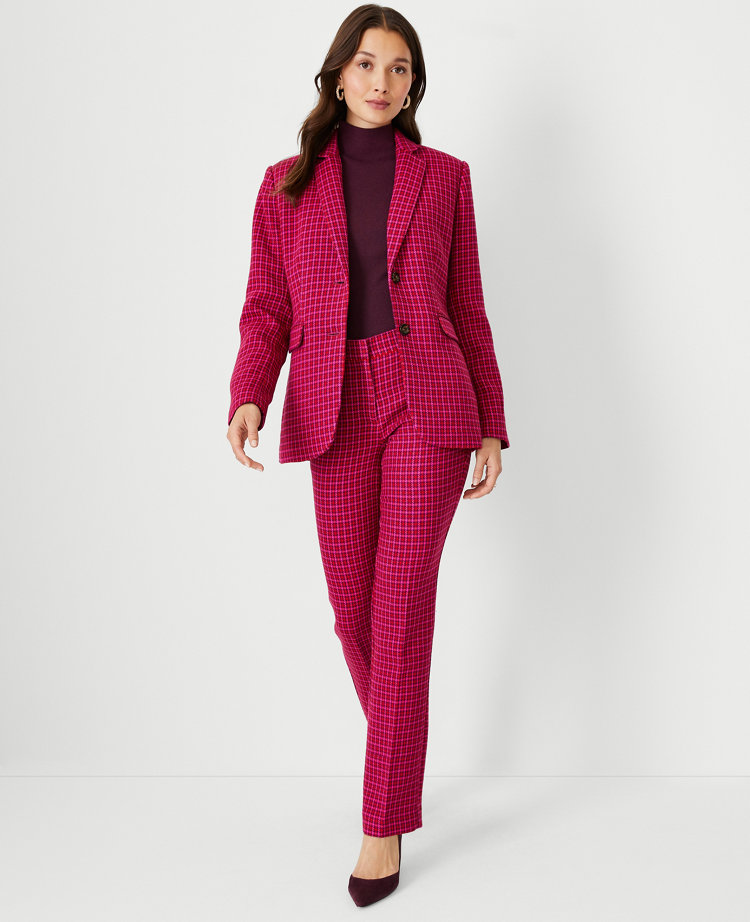 Bianca Spender - Houndstooth Suit Pants