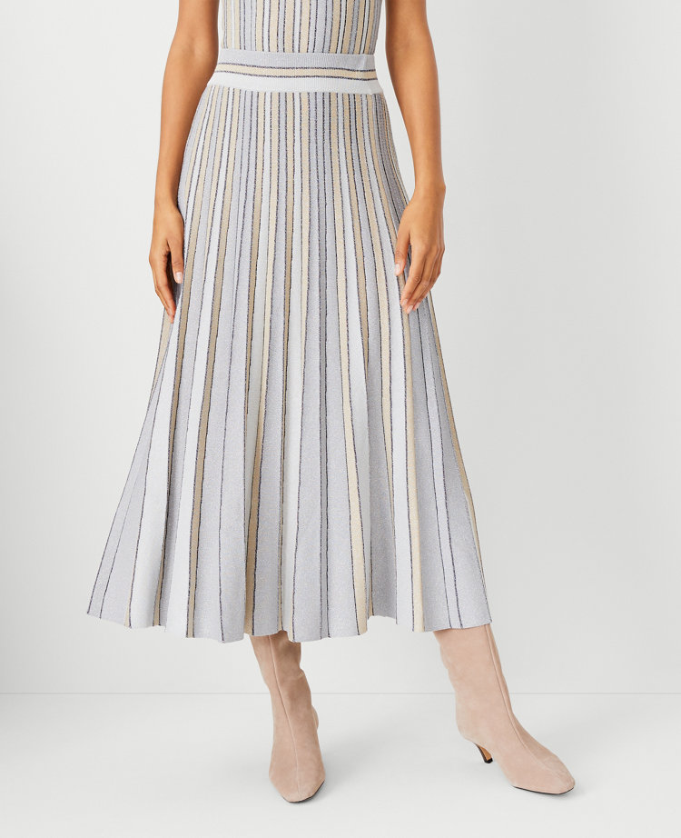 Brenda Striped Midi Skirt main image 0