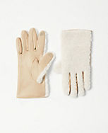 Fuzzy Knit Touchscreen Gloves carousel Product Image 1