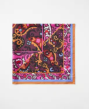 Paisley Silk Square Scarf carousel Product Image 1