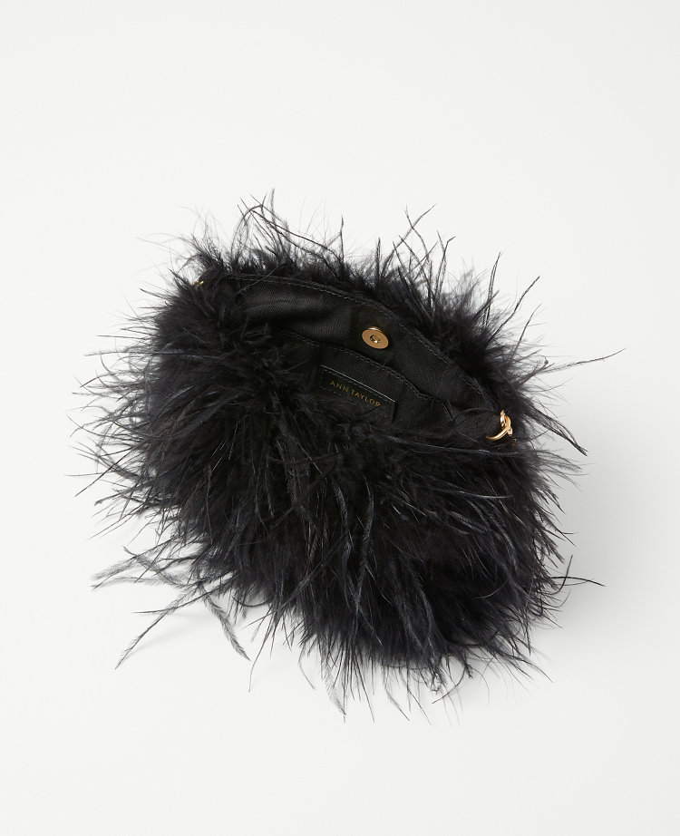 Seen Users Ostrich Feather Bag - Farfetch