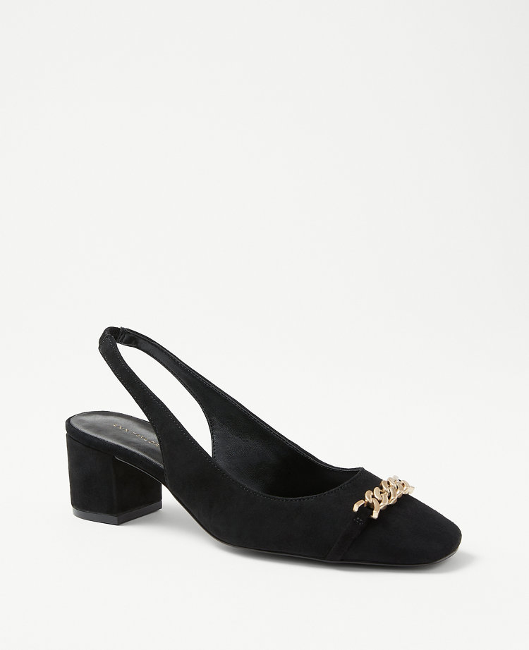 Cap Toe Slingbacks