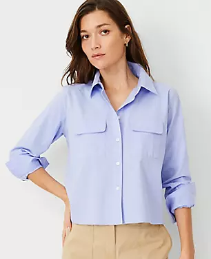 AT Weekend Poplin Utility Shirt carousel Product Image 1