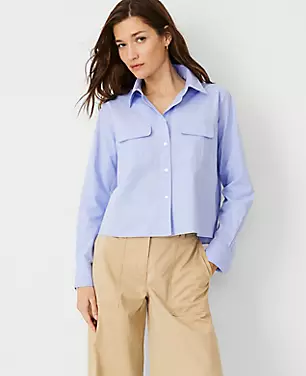 AT Weekend Poplin Utility Shirt carousel Product Image 2