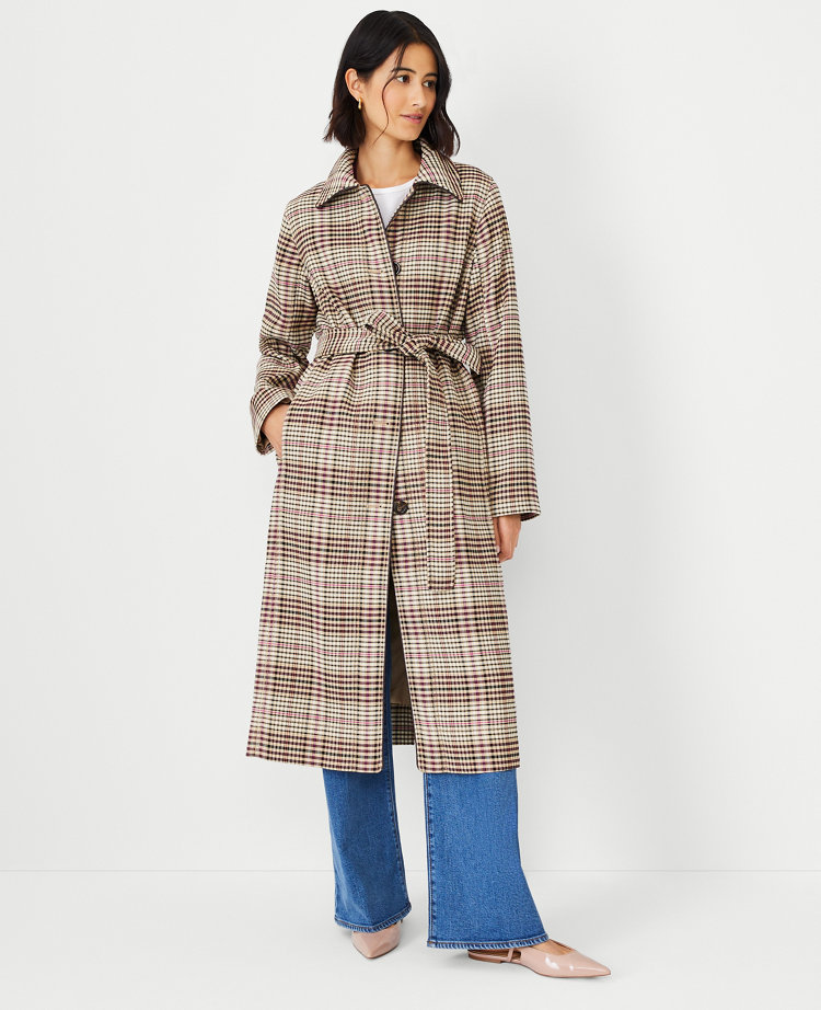 Plaid Mac Coat