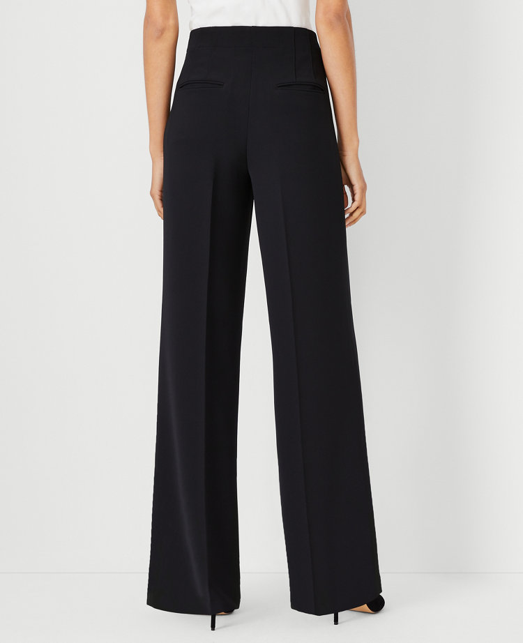 The Darted Wide-Leg Pant