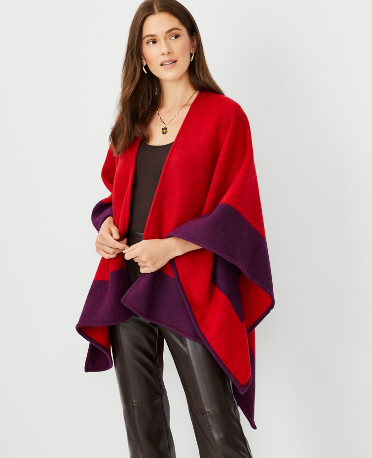 Wool Poncho – artemesia