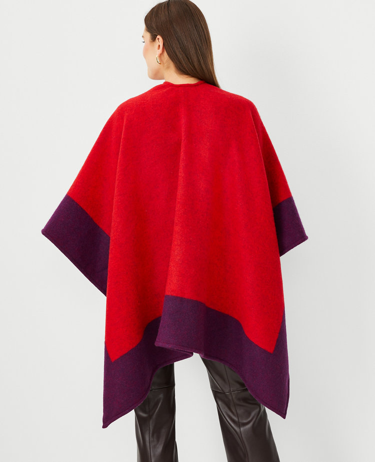 Ann taylor shop poncho sweater