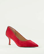 Eryn Suede Pumps carousel Product Image 1
