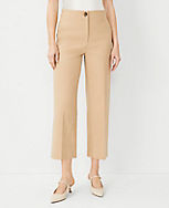 The High Rise Kate Wide Leg Crop Pant in Texture carousel Product Image 1